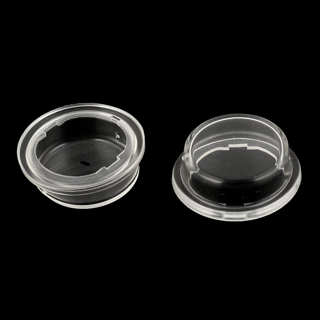 Aexit 20 Pcs Wall Switches Clear White Silicone Waterproof Rocker Switch Protect Cover Dimmer Switches Round Caps