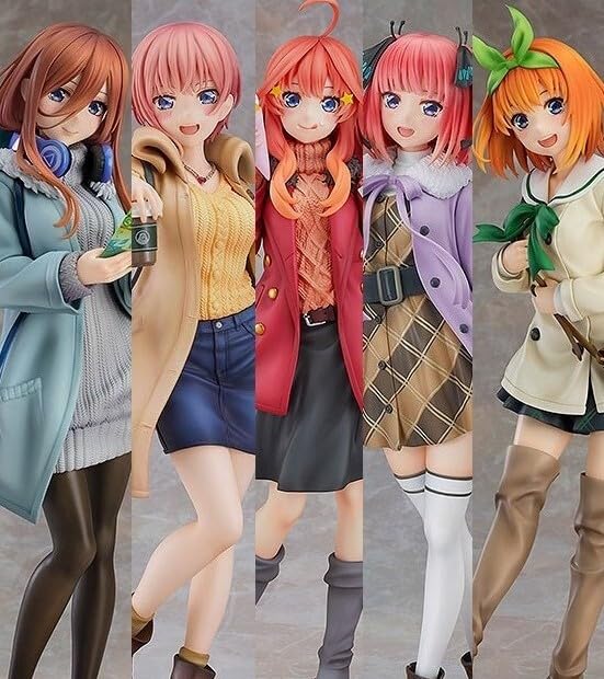 Amazon.co.jp: 5体セット 五等分の花嫁 Date Style Ver. 1/6 完成品 