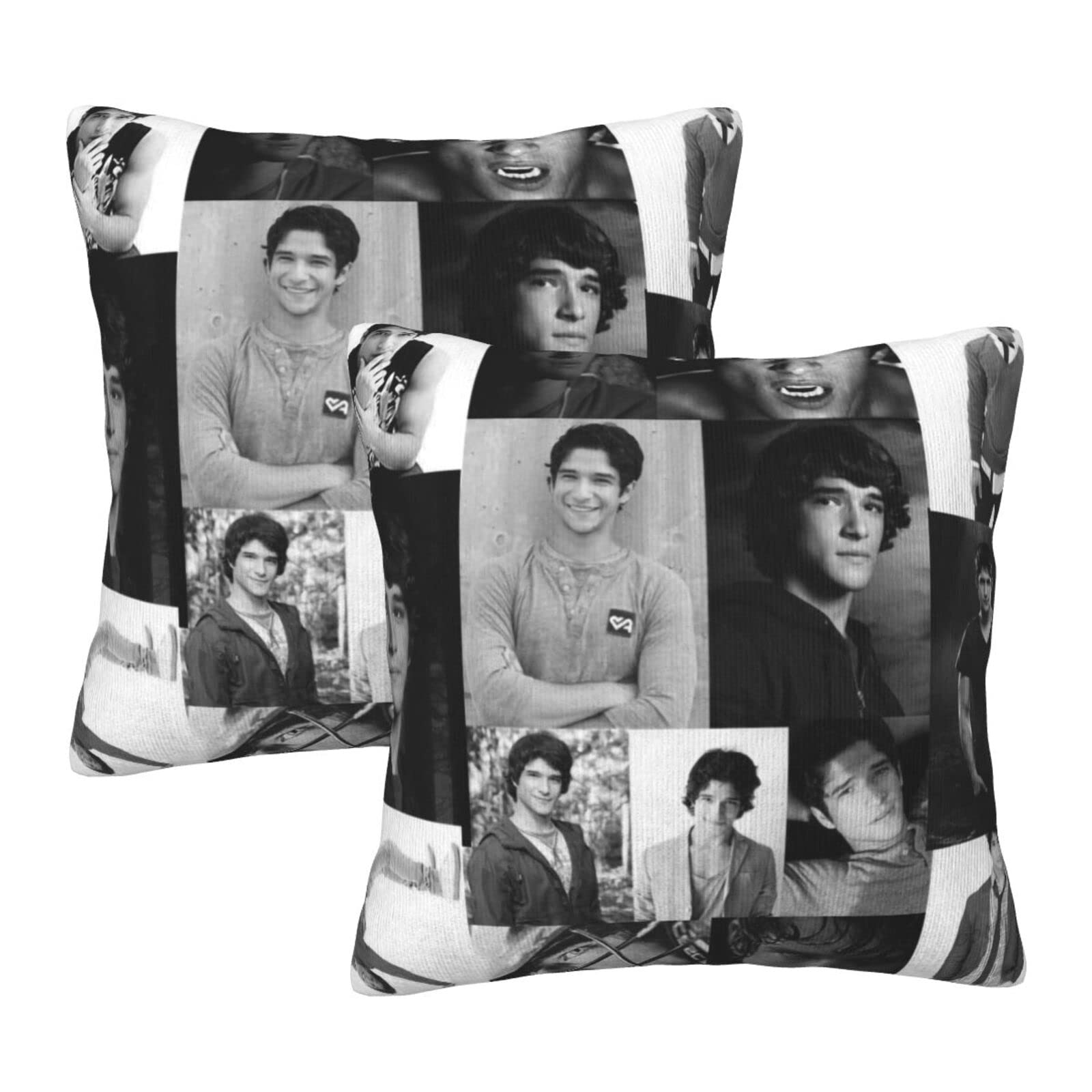 Tyler Actor Posey Square Pillowcases 2 Pack Both Sides Print Plush Pillow Case Decorative Throw Pillow Covers For Sofa Bedroom Car