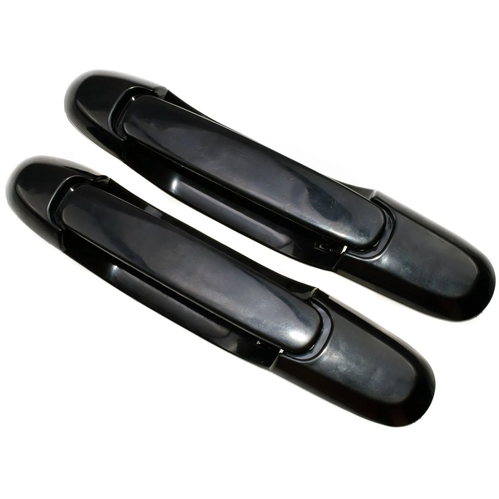 Hillar Black Rear Pair Door Outer Handle For Toyota For Sienna 1998-2003 Outside Door Handle Front Rear Left Right 69210-08010 69230-08020(Black Rear Pair)