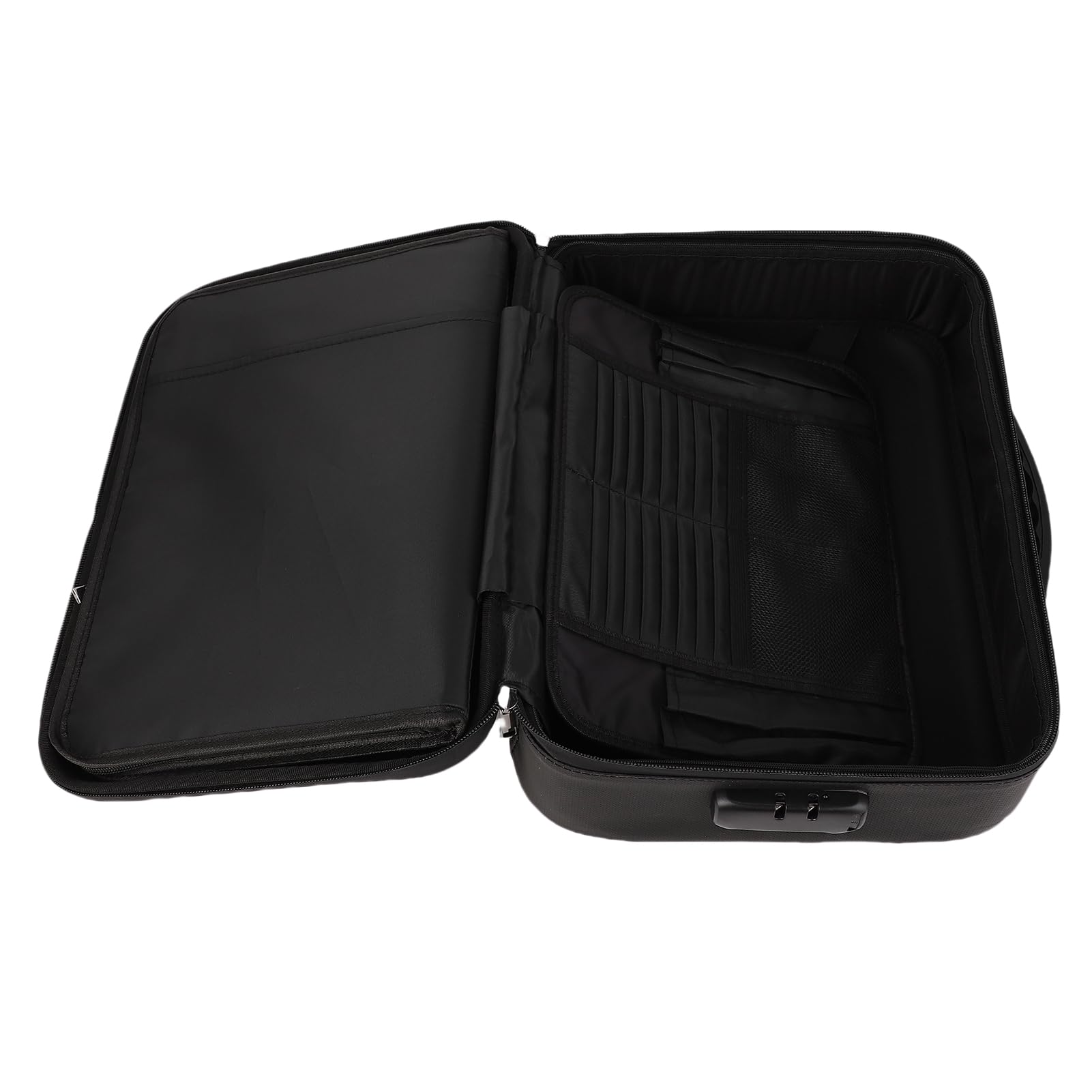 Cosiki Scatola Portadocumenti Portatile Ignifuga Organizzatore Durevole per Casa e Viaggio 13 Tasche per Documenti