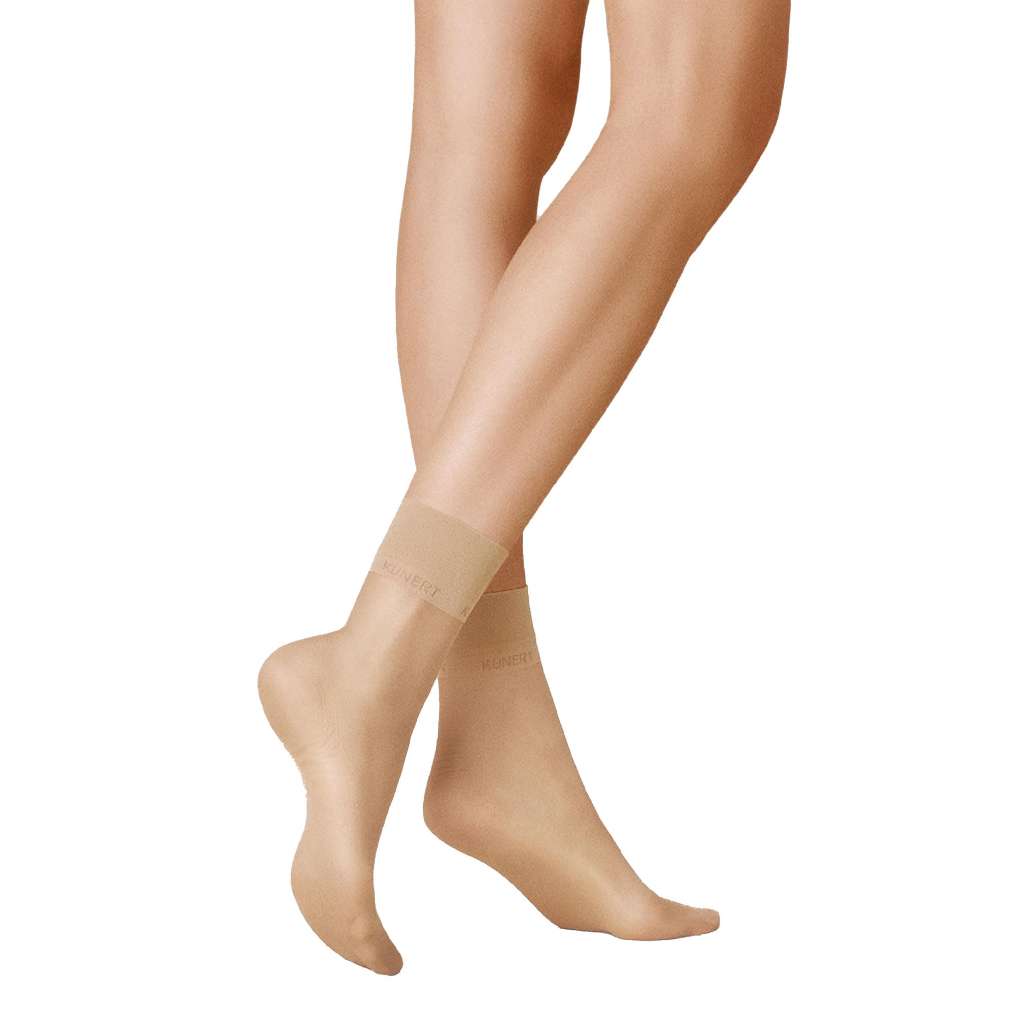 Kunert Women's Beige (Teint 3520) Fresh Up 10 Socks - Beige - 2.5/5
