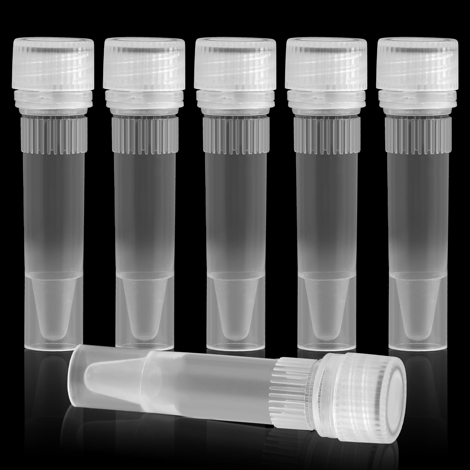 globuli aufbewahrung kunststoff Kayqbonke 50 Stück 1,5 ml Reagenzglas Zentrifugenröhrchen, Probenröhrchen mit Schraubverschluss, Offen Röhrchen Leer für Labor Chemie Experimente (Konische + Flachboden) Gewerbe, Industrie & Wissenschaft Color:Red Töpfe zur Aufbewahrung von Marke:Popal