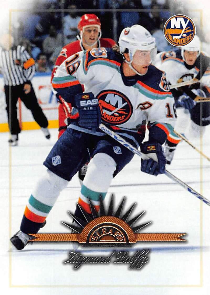 Amazon.com: 1997-98 Leaf Hockey #55 Zigmund Palffy New York