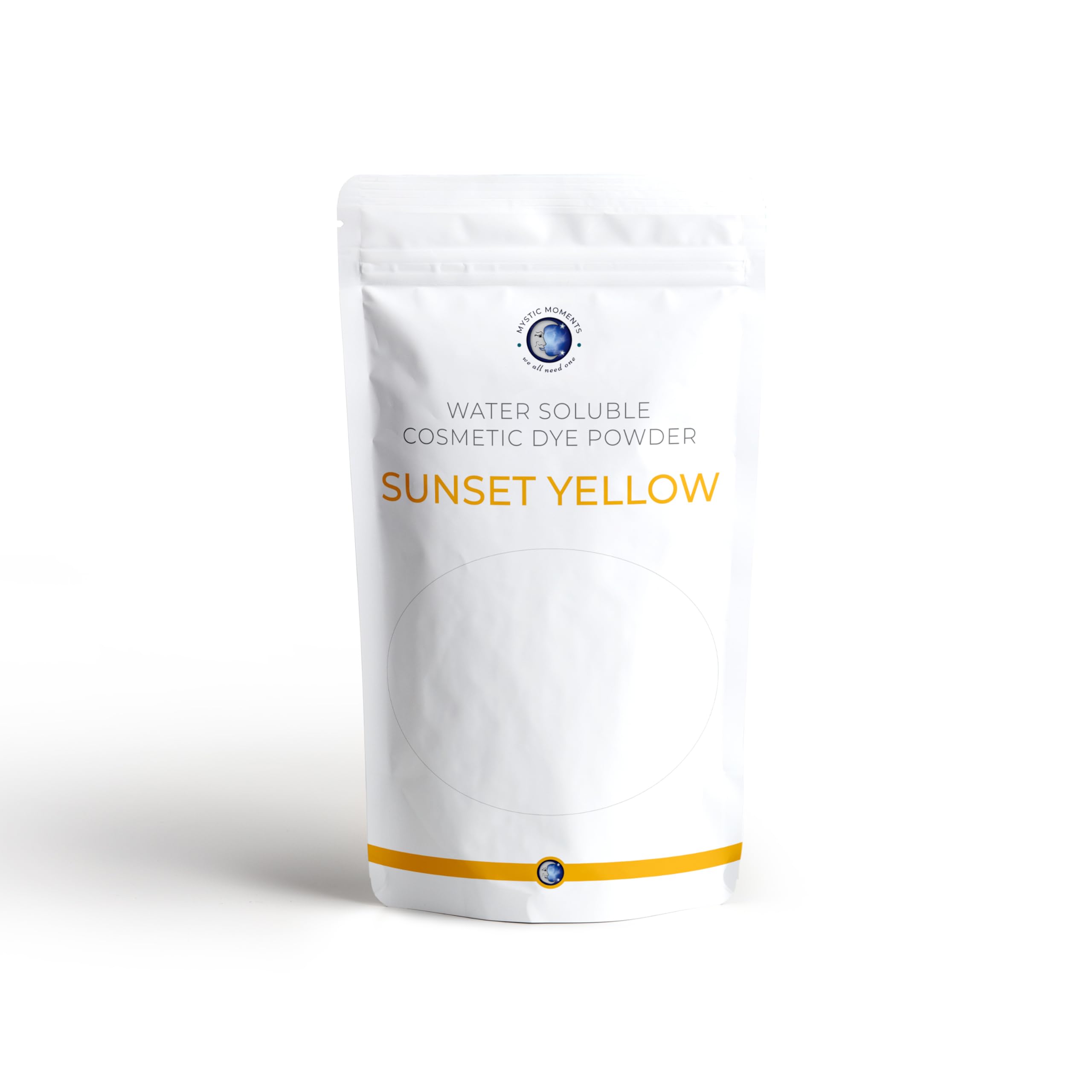 Poudre de teinture jaune coucher de soleil pour créer vos savons et lotions maison