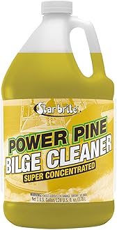 Power Pine Bilge Cleaner Concentrate - Simple & Easy to Use - Pour in, Run Boat, Pump Out - Emulsifies Oil, Fuel & Leaves Bilge Clean with a Fresh Pine Scent