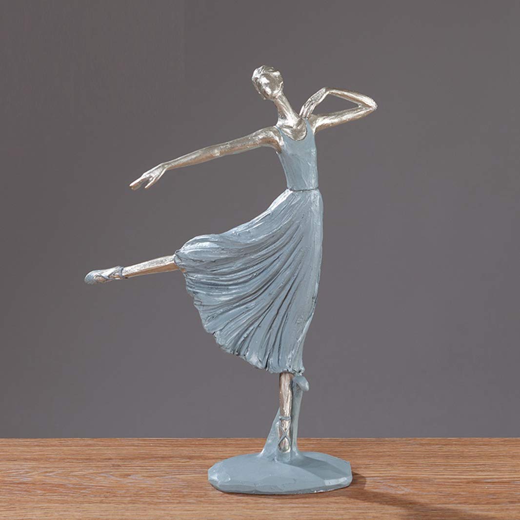 Figurka Ogrodowa,Statua Oszałamiająca ozdoba do ogrodu domu Rzeźba Dekoracja Tancerz Rzeźba Moda Abstrakcyjne piękno Figurka Kreatywne Rzemiosło żywicy Dekoracja wnętrz Taniec Rzeźba postaci
