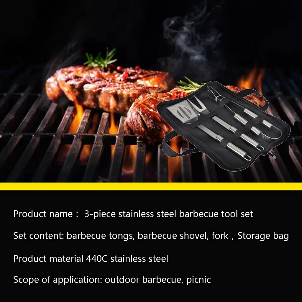Set di Strumenti per grigliate per Barbecue Accessori per griglia con forchetta e Clip in Acciaio Inossidabile Perfetti per Barbecue e Gadget per grigliate (7)