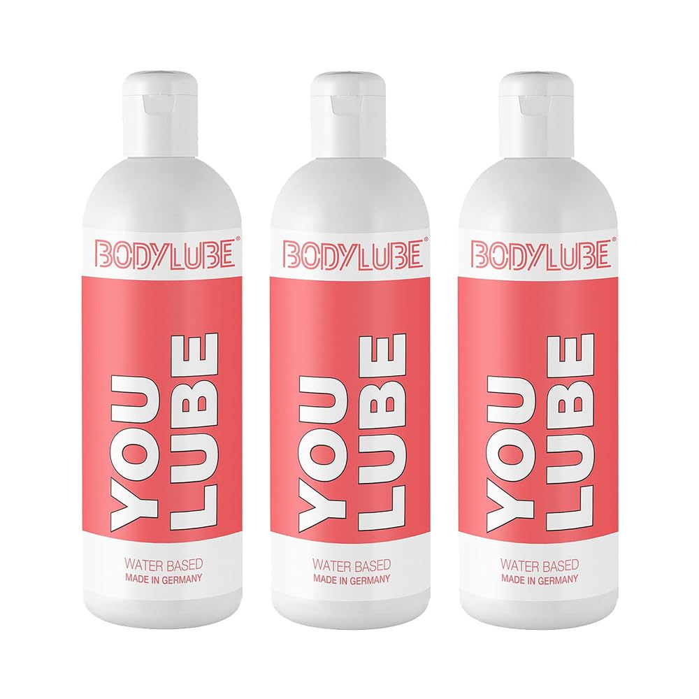 YOU LUBE - Gleitgel auf Wasserbasis 3 x 1000 ml