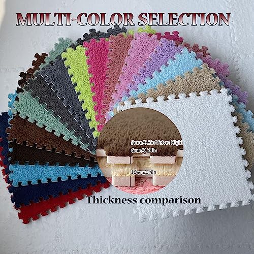 Tapis mousse puzzle isolant pour éviter le sol froid de chambre