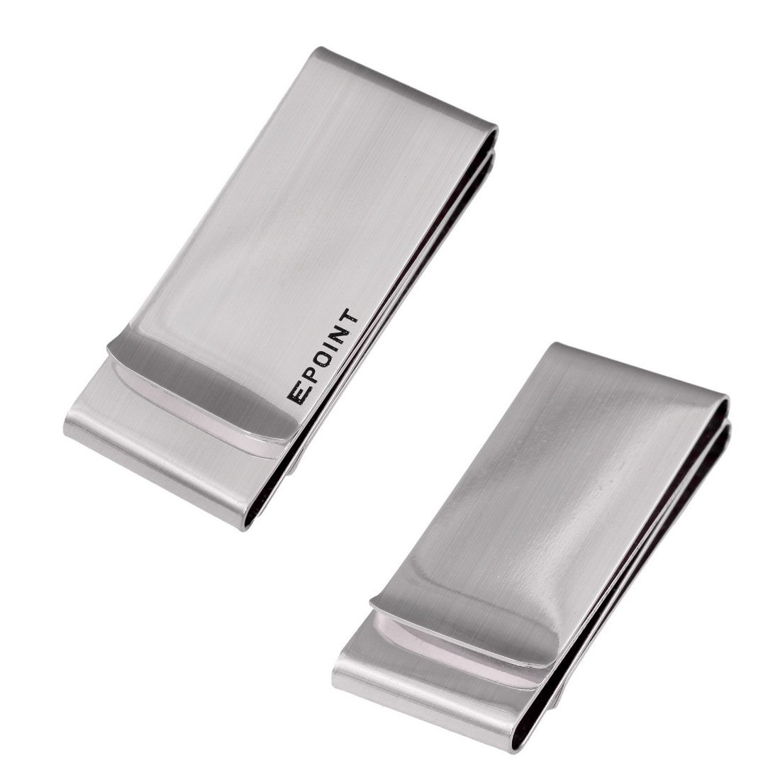 EQA02 Various Smart Mens Money Clip Card Holder By Epoint (Silver - EQA09A01)