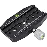 110mm Quick Release Clamp,Camera Mounts Clamps Compatible with QR Plate Arca Swiss clamp Plate for Tripod Ballhead,monopod Head