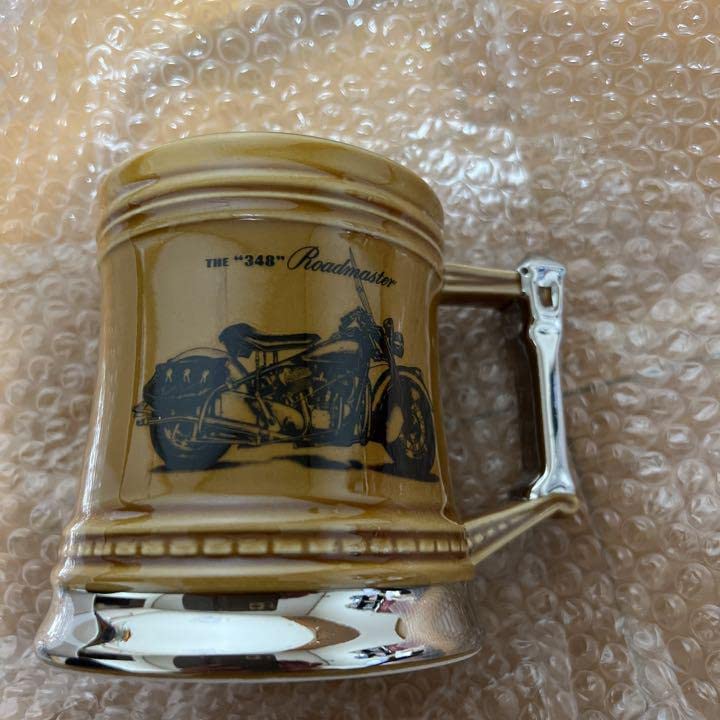 インディアンス マグカップ CS006】CHIPS stack mug. PREMIUM white-navy drop