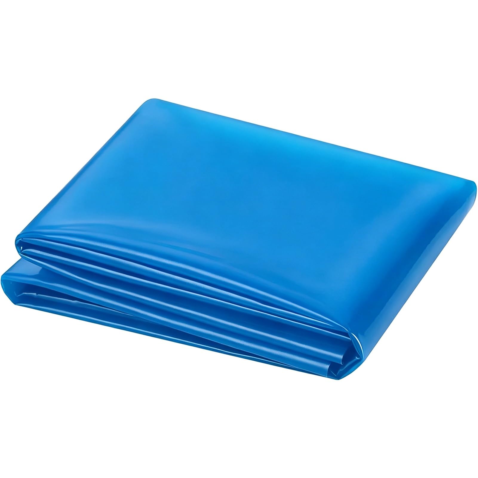 Yopappol All-Weather Blue Flexible Pond Liner, Frost & UV Resistant HDPE Underlayment Liner for Year-Round Outdoor Koi Pond, Garden Stream, Fountains, Waterfalls(8x12m(26.2x39.3ft))