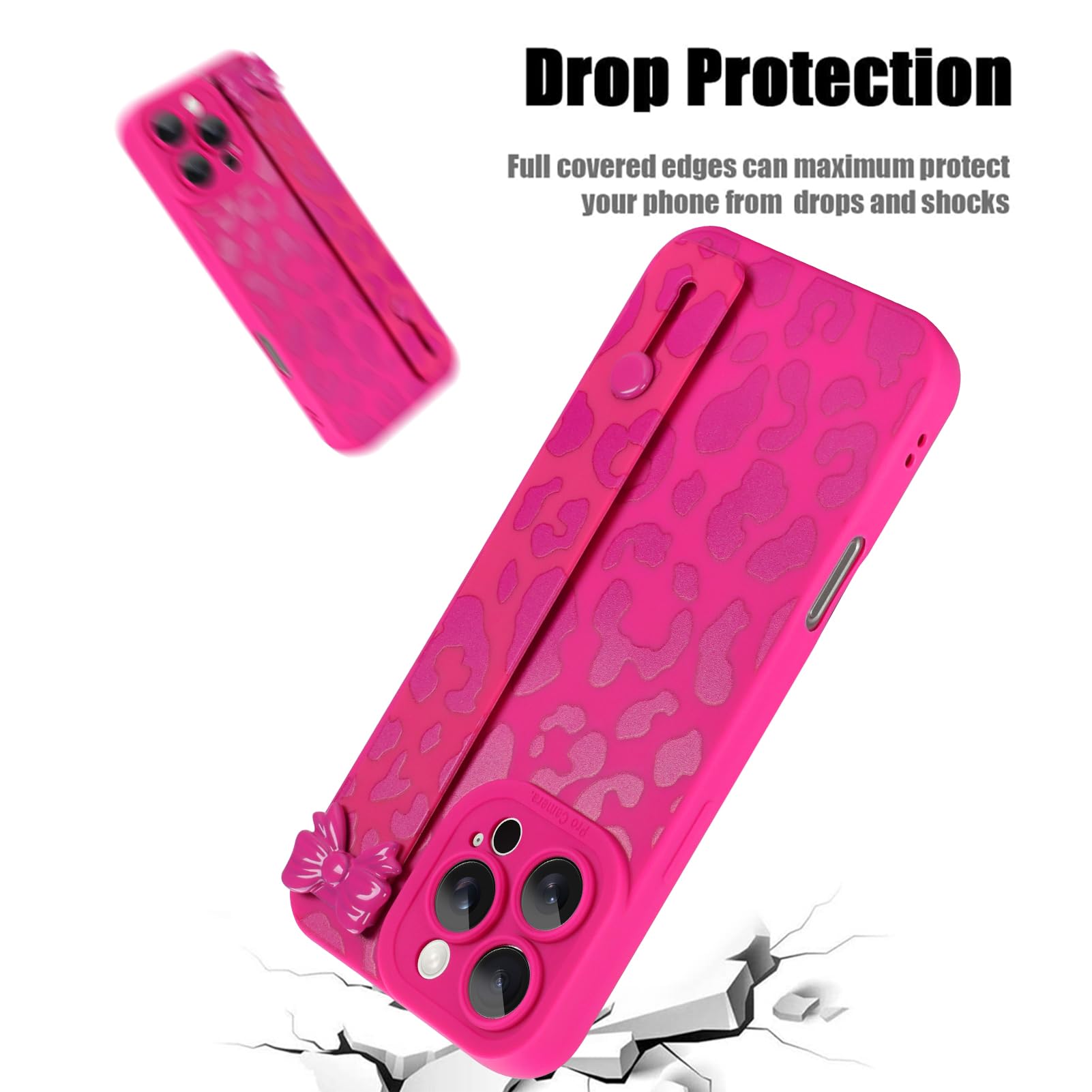 Ufbara Compatible With IPhone 16 Case For Girls Women, Cheetah Leopard 4 thumbnail image