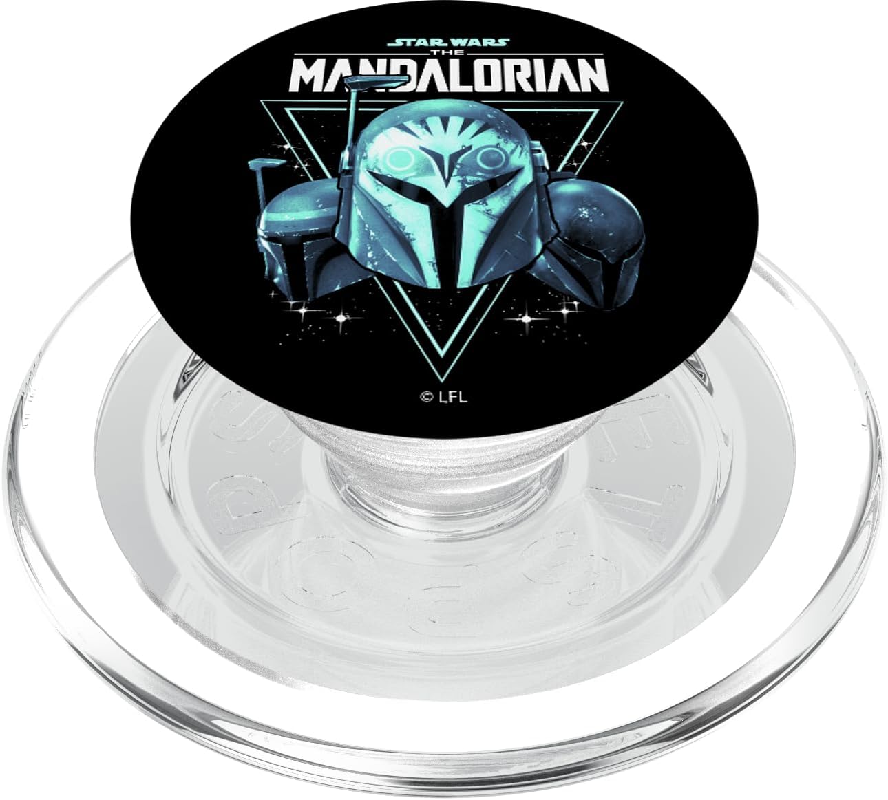 Star Wars: The Mandalorian Bo-Katan Helmet Logo P3 PopSockets MagSafe PopGrip for iPhone