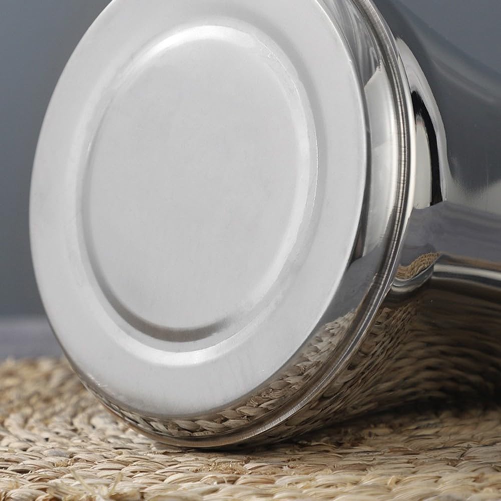 Kitchen Essential - Teiera in acciaio inox con manico comodo e design facile da preparare, adatta a induzione (2 l, argento)