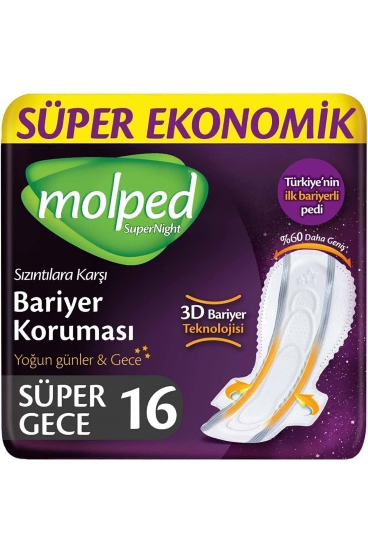 MOLPED SUPERNİGHT SÜPER GECE 16LI