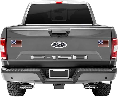 Miniatura 4 de Calcomanía de metal de la bandera de Estados Unidos, emblema hecho de aleación de aluminio, perfecto para cualquier vehículo, camión, automóvil,