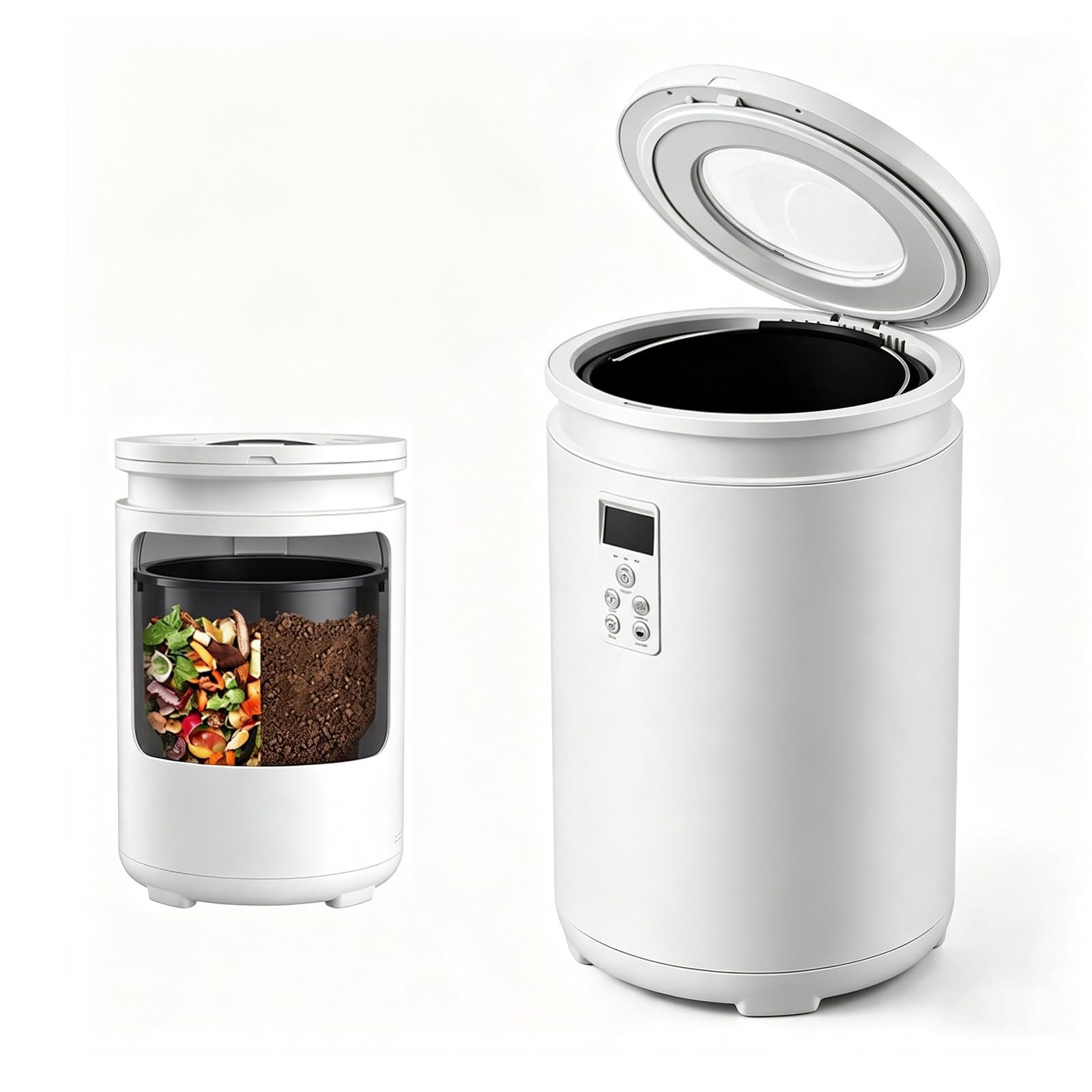 Générique Composteur Électrique 4,5 L pour Cuisine Intérieure
