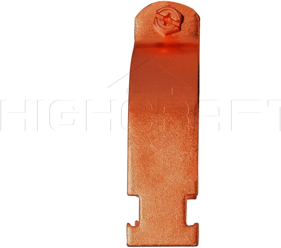 Highcraft DMTU-DQ112-10 Strut Clamp Copper Epoxy Coated Steel, for 1-1/2''. Pipe (PKG=10)