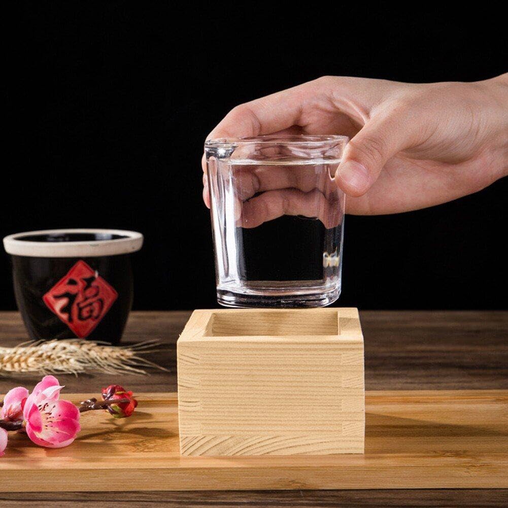 Tasse En Bois De Saké Fournitures De Culture De Saké Tasses À Saké En Bois Hinoki Tasses À Saké Japonaises Traditionnelles Masu Sake Masu Porte-gobelet À Saké Japonais Tasses À Thé À Saké Tasse À Saké