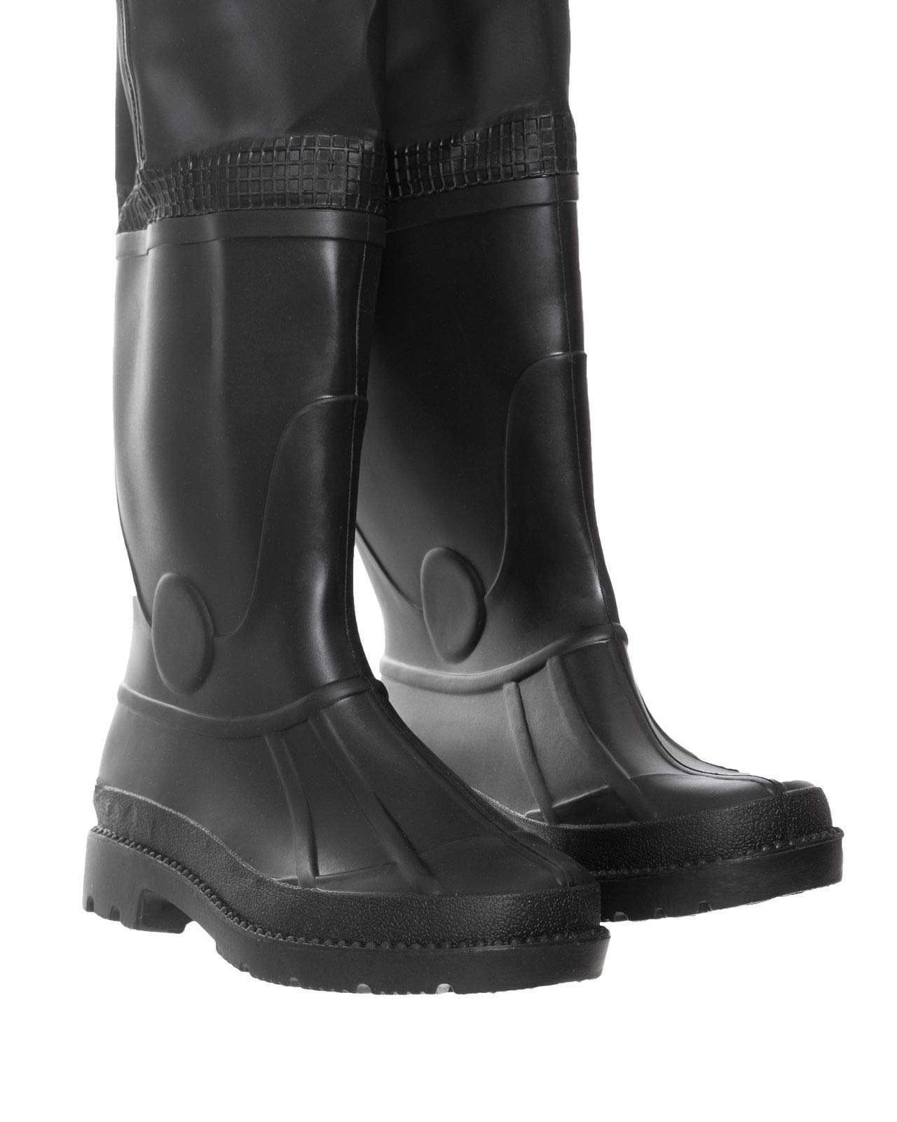Angleroverall Schwarz PVC Unisex-Erwachsene Anglerbekleidung Fishing