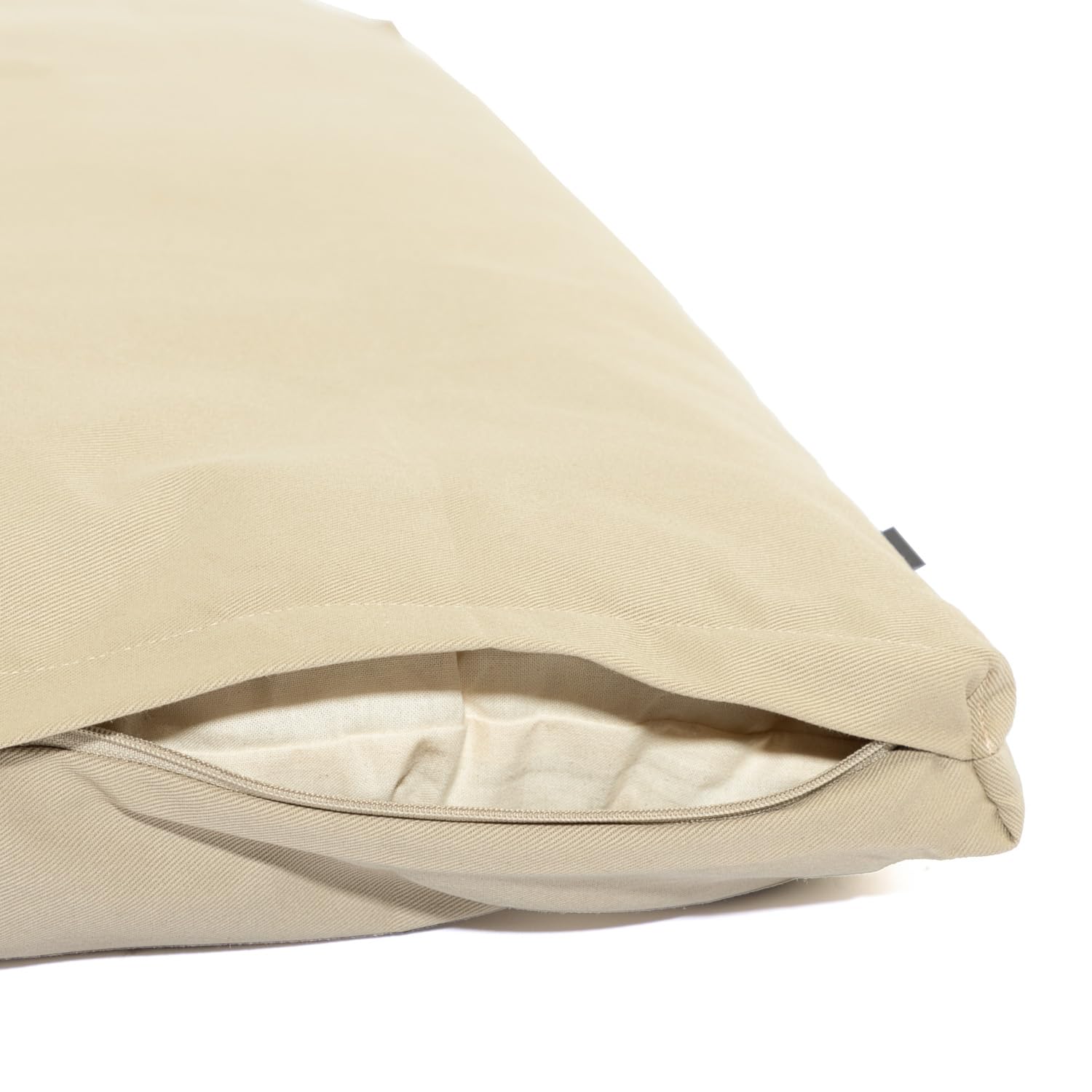 Bodhi Meditationsmatte ZABUTON | ECO Serie | Klassische Yoga Matte mit abnehmbarem Bezug aus 100% Bio-Baumwolle | Meditationsunterlage mit Reißverschluss | 80 x 80 x 5 cm