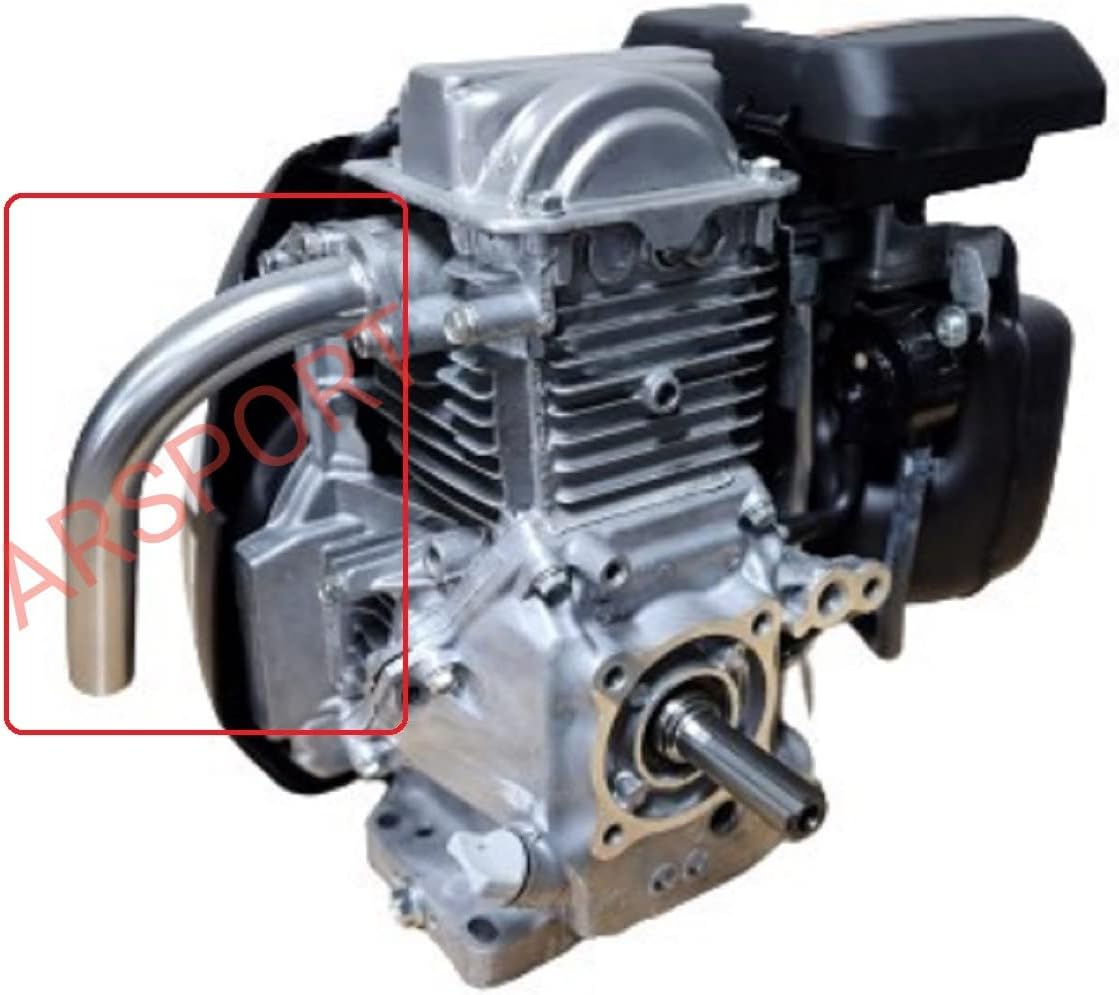 Straight pipe Exhaust Header for Hond GC160 / Hond GC190