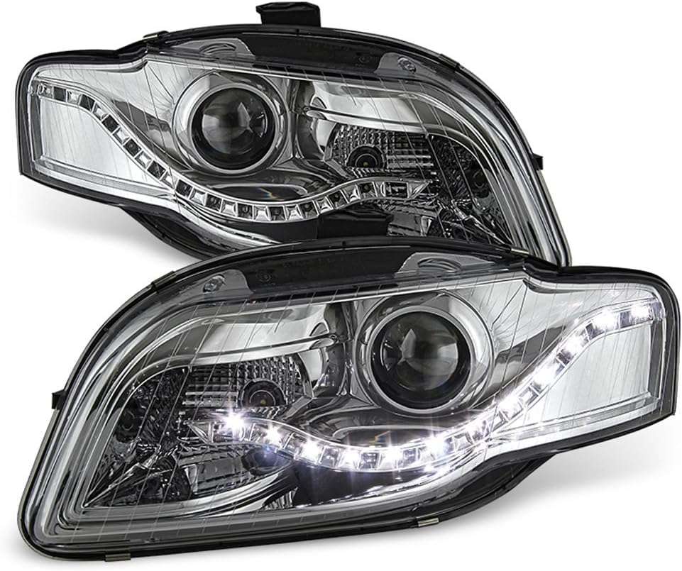 Coachmen Encounter 2014-2020 RV Motorhome Pair (Left & Right) Replacement Chrome Projector Headlights