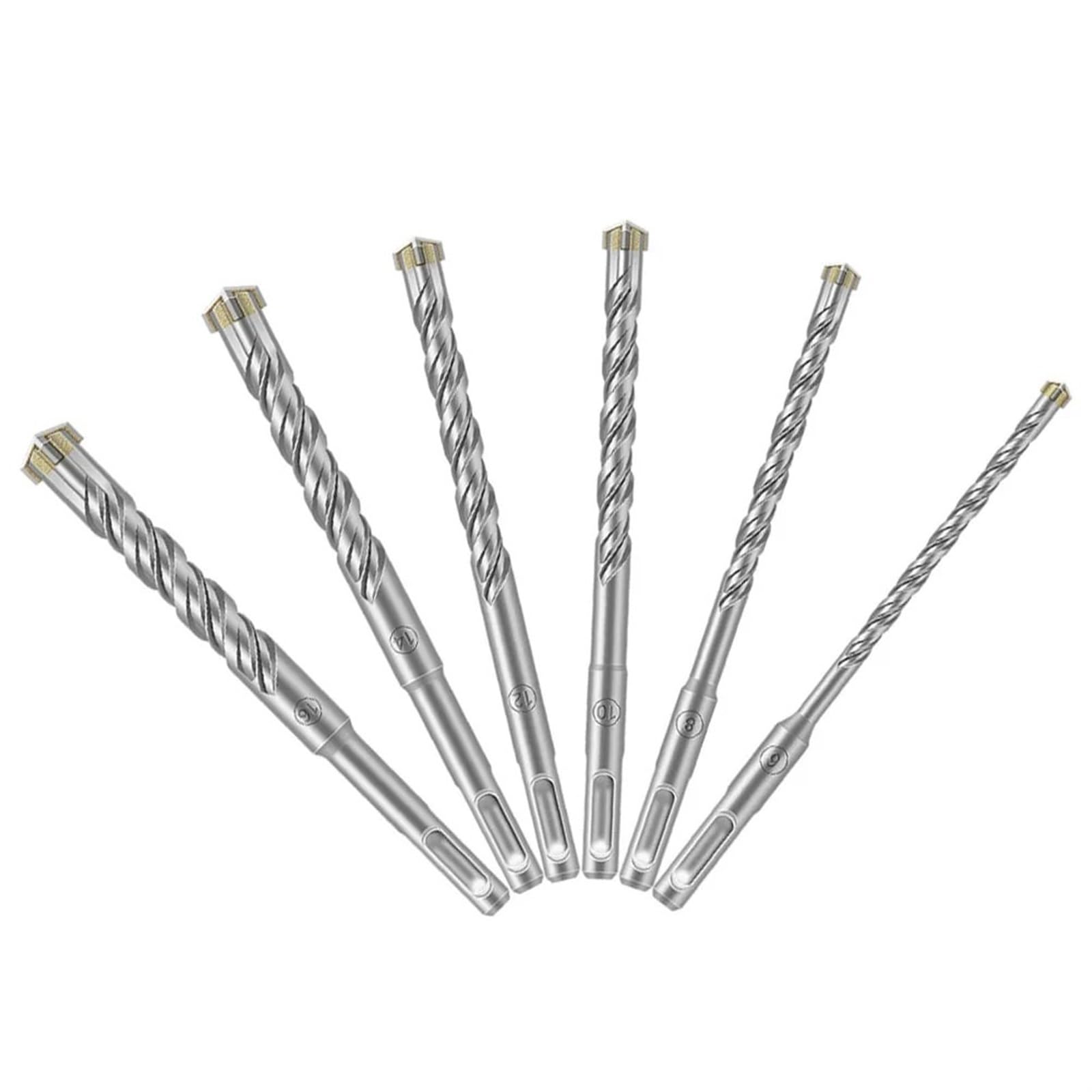 Carbide Rotary Hammer Drill Bit Set