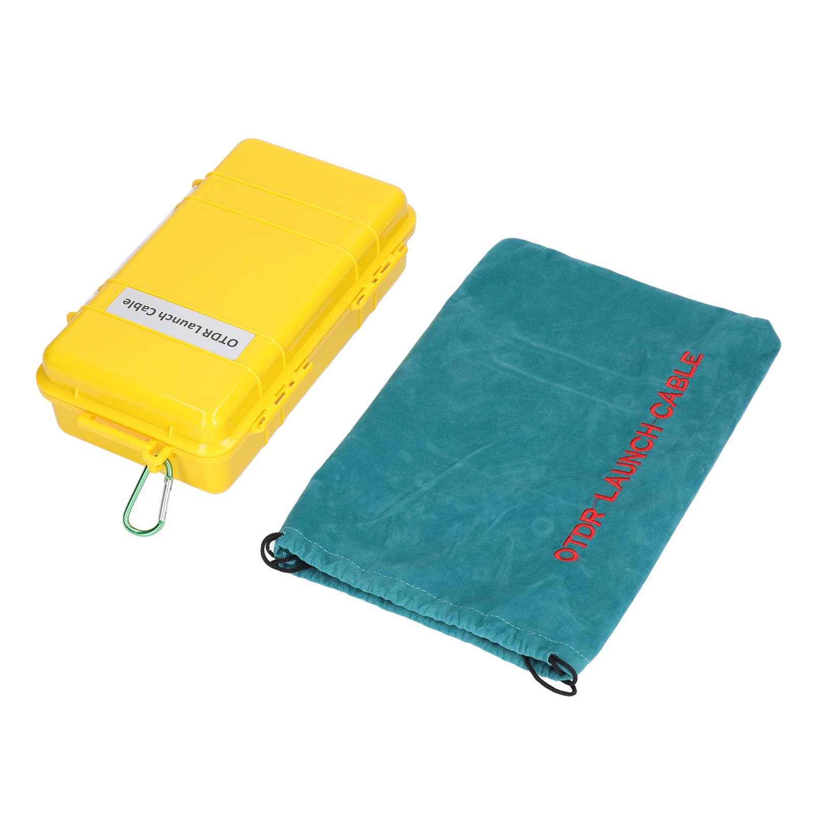 Marhynchus Caja de Cable de Lanzamiento OTDR, Eliminador de Zona Muerta OTDR de Fibra Monomodo 9 125, Fibra y Plástico de 1000 M, Pérdida de hasta 0,5 DBm Km, para Técnicos de Pruebas de óptica