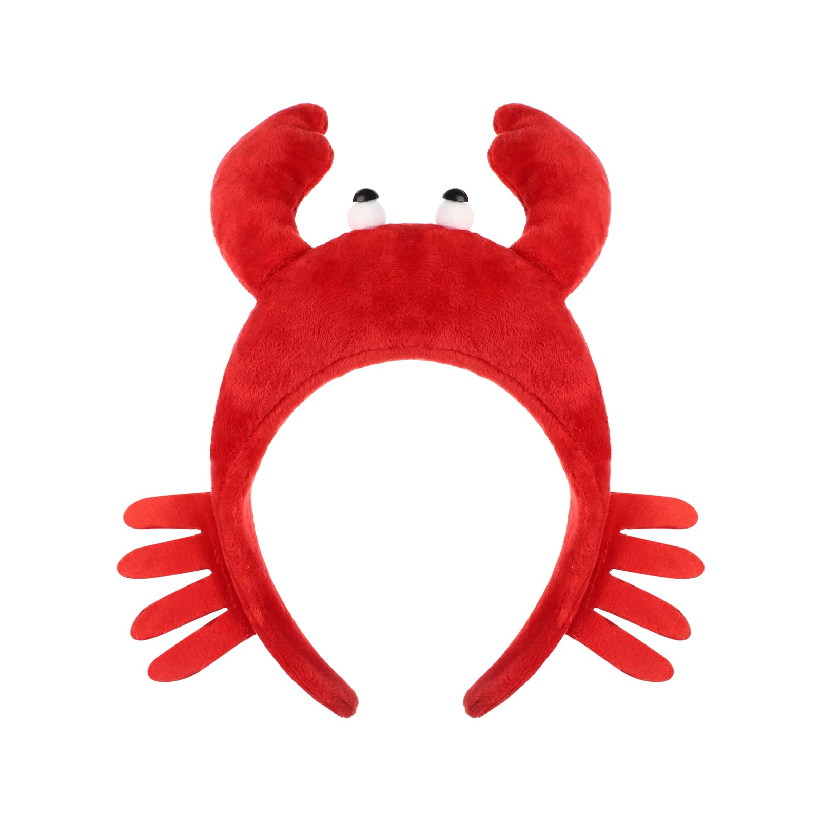 XINCHIA Funny Cartoon Crab Headband Novelty Fancy Dress Lobster Hairband
