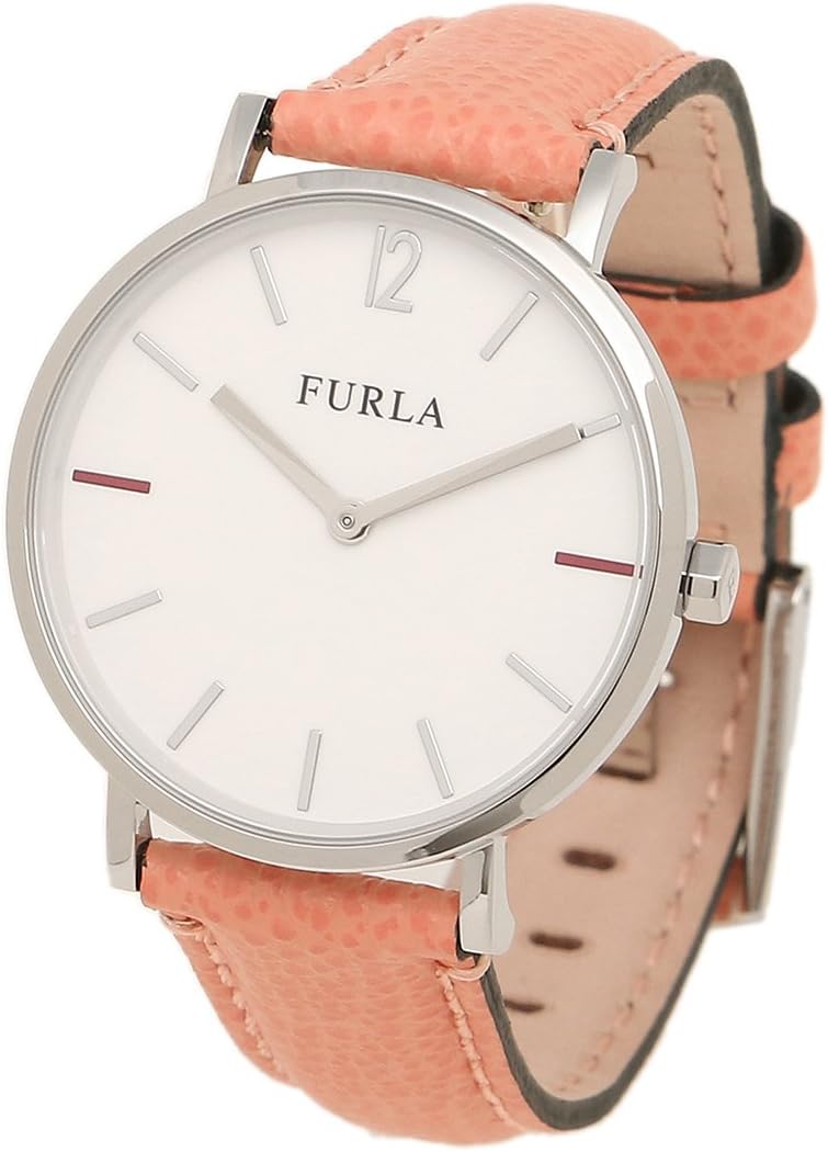 [フルラ] 腕時計 レディース FURLA R4251108513 899480 オレンジピンク シルバー ホワイト [並行輸入品]
