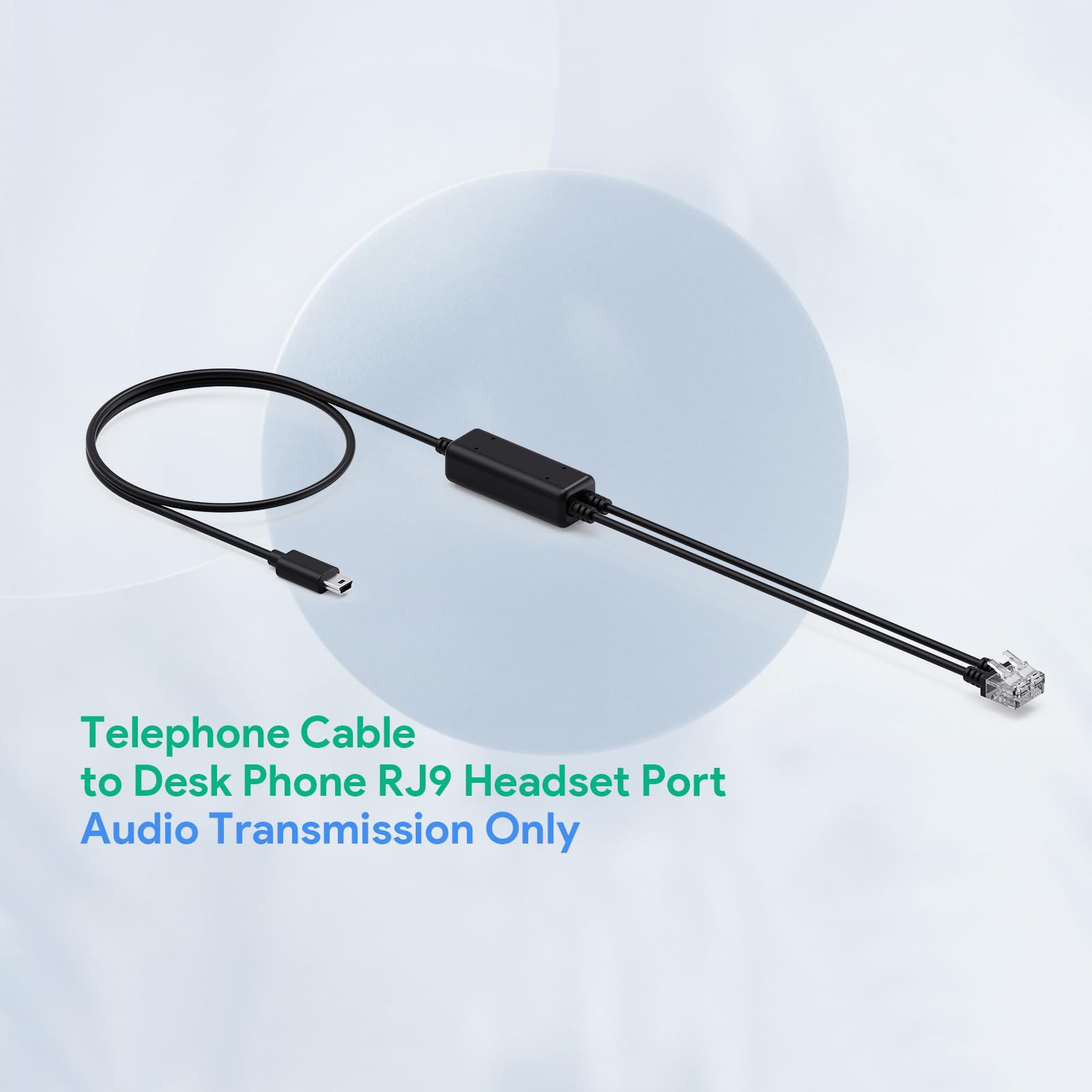 Cable telefónico para WH64/WH65/WH68 Connect to Desktop Phone