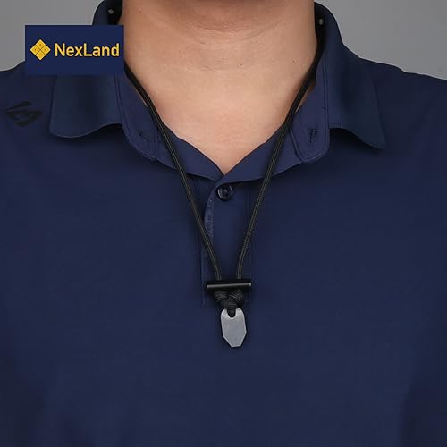 Miniatura 7 de NexLand FNP-FS1 - Collar de cerámica para arrancador de fuego, barra de ferro, cuerda de paracaídas