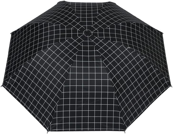 Bizarro.in 4 Fold CHECKS DESIGN FASHIONABLE MANUAL OPEN UMBRELLA WITH RUSTPROOF COATED SHAFT MATERIAL AND RUBBER COATED PLASTIC HANDLE- SUTAIBLE FOR MEN::WOMEN::GIRLS::BOYS-06