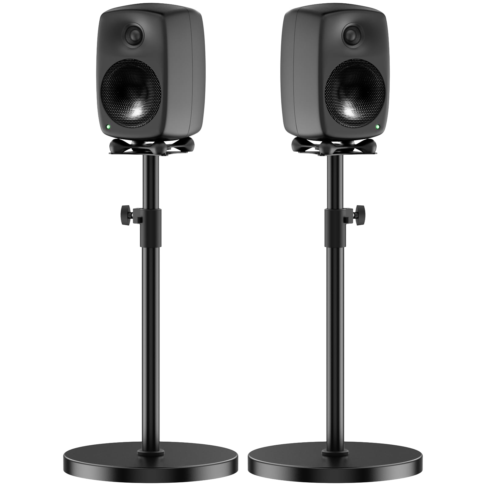 Amazon.com: Height Adjustable Speaker Stands Pair for Genelec G