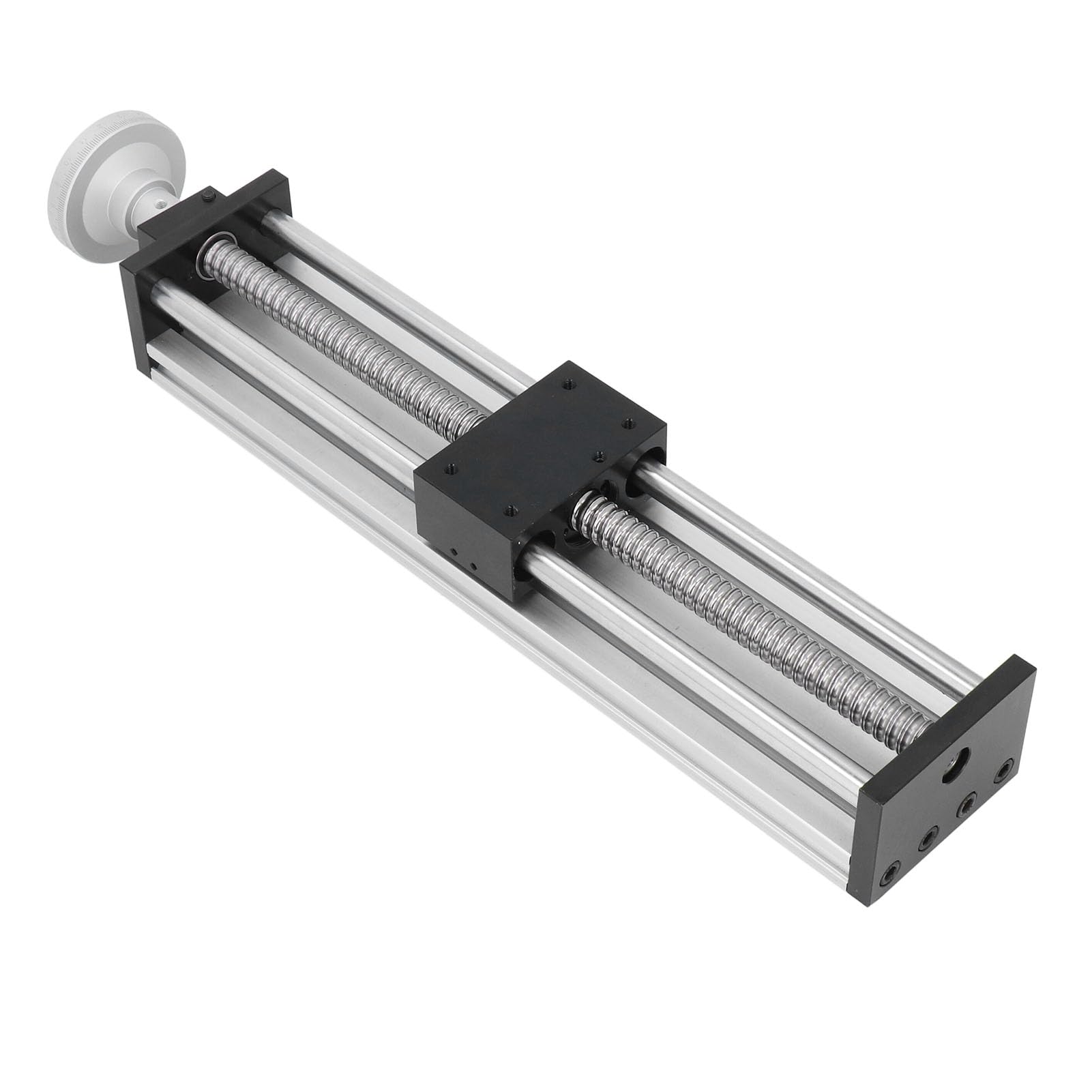 Slitta con Guida Lineare 300 Mm, Blocchi di Scorrimento con Guida Lineare con Cuscinetto SFU1605-300 Mm con Volantino per Macchine CNC, capacità di Carico Massimo di 15 Kg,