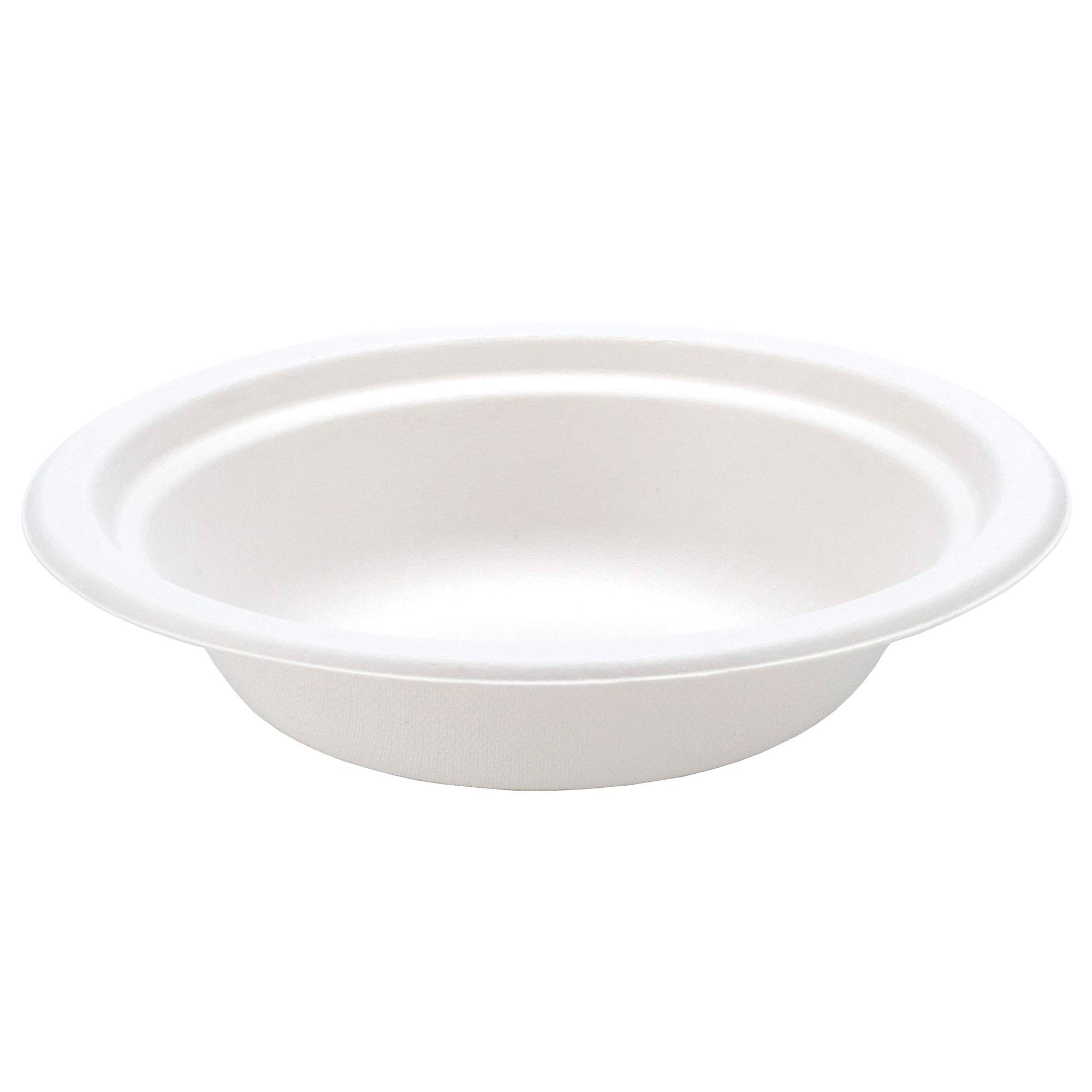 Dispo Bagasse Round Bowls 16oz - Set of 1000 - Sugarcane Compostable Bowls