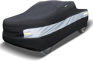 Tirol Pickup Truck Cover -Waterproof All Weather UV-Proof Windproof Upgraded Multi-Layer Truck Covers Fit for Ford F150, Chevy Silverado, Dodge Ram 1500, Toyota Tundra, Tacoma (M-214 in)