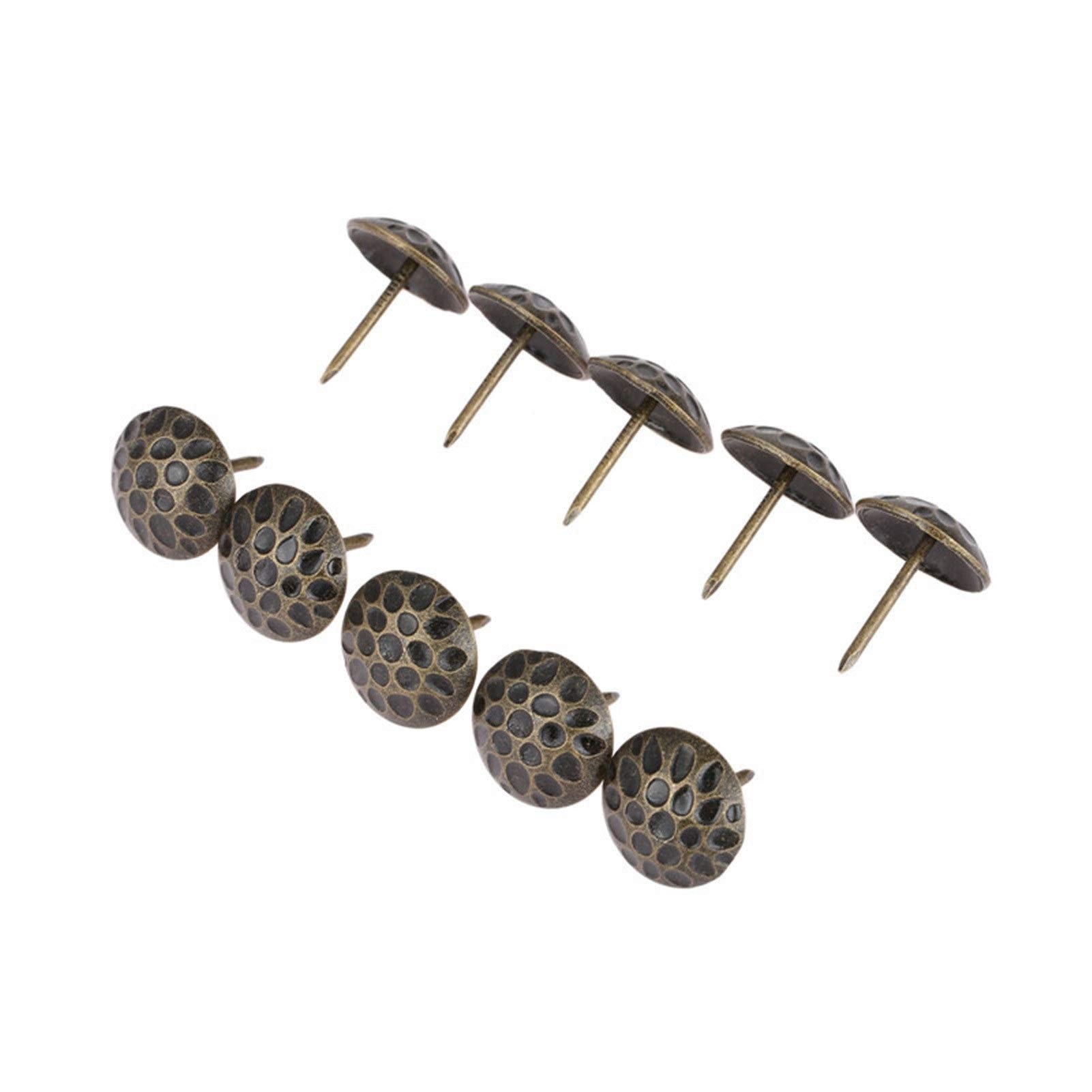 Clous, Punaises, punaises de rembourrage, pouce, décoratives meubles, 10 pièces 19 * 20mm Tachas à ongles bijoux boîte-cadeau canapé