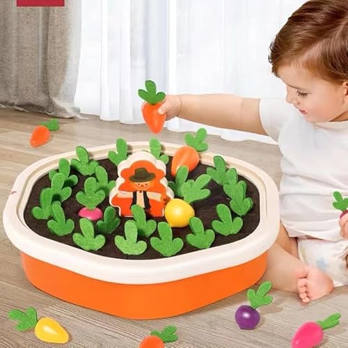 Brinquedo Educativo Jardim Laranja