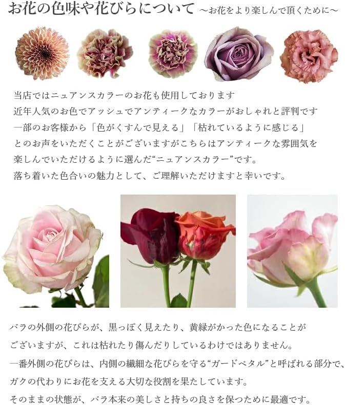生花からスワッグ・ポプリへ 変化を楽しむ花束 botanique ボタニーク 生花のブーケ＆グラス＋アロマオイルセット -画像配信サ
