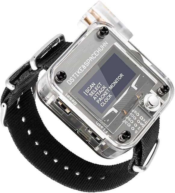 WiFi Deauther Watch V3 DSTIKE ESP8266 Programmable Development Board with OLED Dispaly WiFi Test Tool for Medium and Low Voltage Equipment