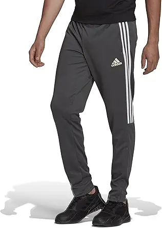 adidas Men's Aeroready Sereno Regular Slim Tapered Cut 3-Stripes Pants