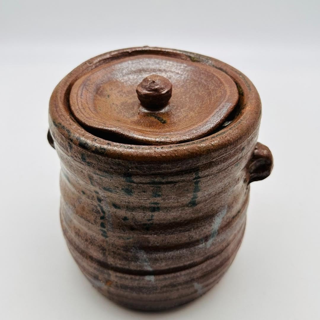 T在銘備前焼耳付水差陶芸茶道具茶器焼物