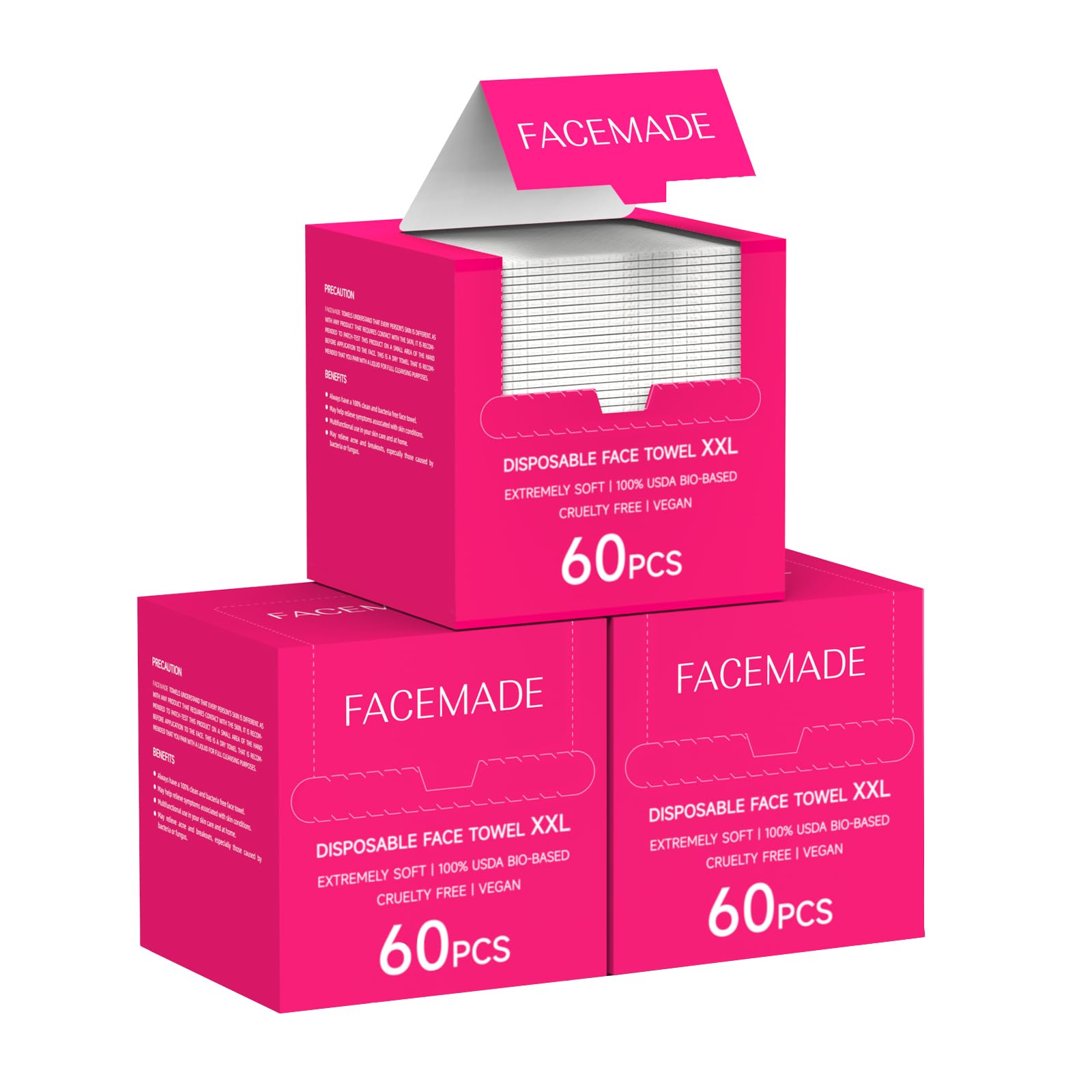 FACEMADE Disposable Face Towels