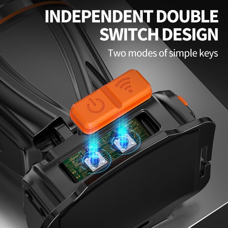 Miniatura 3 de Linterna frontal recargable súper brillante de alta potencia, lámpara LED recargable, lámpara de cabeza LED recargable súper brillante, impermeable