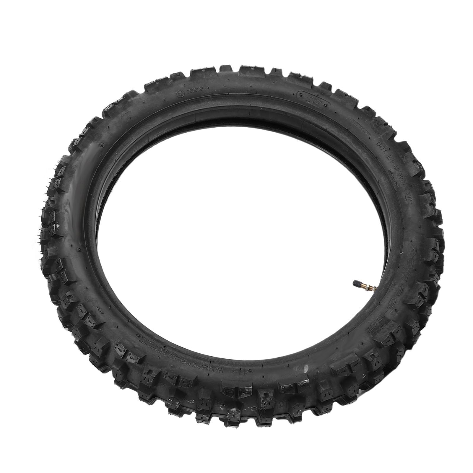 Domary Off Road Tire Inner Tube Combo 90/100-16 for Intermediate Terrain,